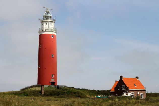 Leuchtturm Eierland an der Nordspitze der Nordseeinsel Texel