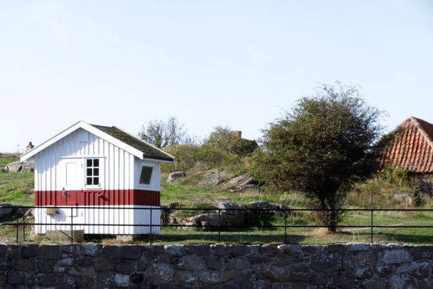 Leitfeuer Frederiksø, Baujahr 1912 - Frederiksø bei Bornholm Leitfeuer Frederiksø, Baujahr 1912 - Frederiksø bei Bornholm