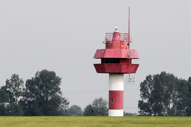 Wybelsum, Unterems - Quermarkenfeuer 18 m hoch, Baujahr 1970 Wybelsum, Unterems - Quermarkenfeuer 18 m hoch, Baujahr 1970