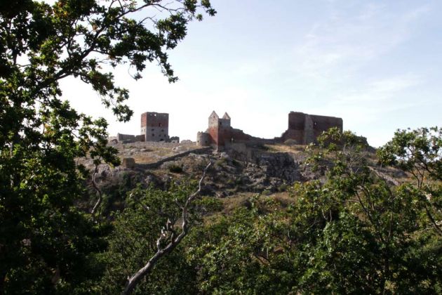 Die Burgruine Hammershus auf Bornholm