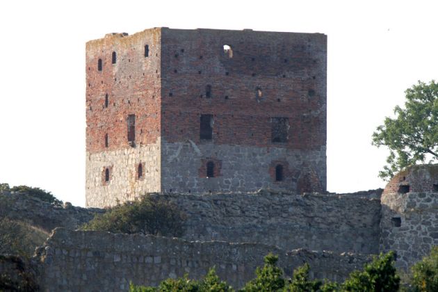 Die Burgruine Hammershus auf Bornholm Die Burgruine Hammershus auf Bornholm