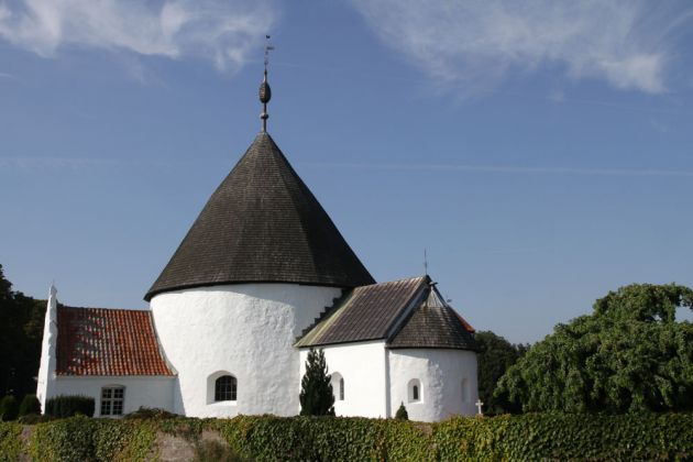 Die Rundkirche in Nylars - Bornholm, Dänemark