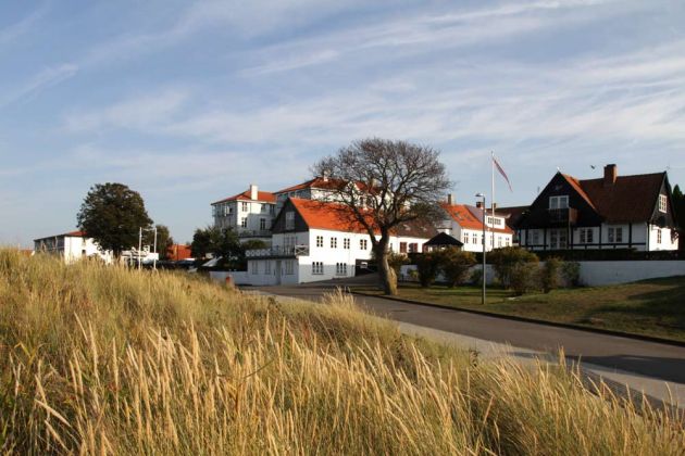 An der Strandpromenade von Sandvig - Ferieninsel Bornholm An der Strandpromenade von Sandvig - Ferieninsel Bornholm