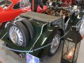 Morgan 4/4 Serie 1, Baujahr 1949 - Heckansicht - Automuseum Bornholm