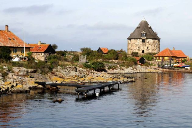Der Norden von Frederiksø mit dem Kleinen Turm Der Norden von Frederiksø mit dem Kleinen Turm