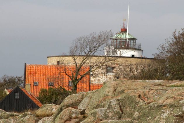 Christiansø, der Grosse Turm mit dem Christiansø Fyr aus dem Jahre 1805 Christiansø, der Grosse Turm mit dem Christiansø Fyr aus dem Jahre 1805
