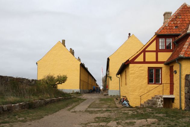Der Ort Christiansø und die ehemaligen Kasernen