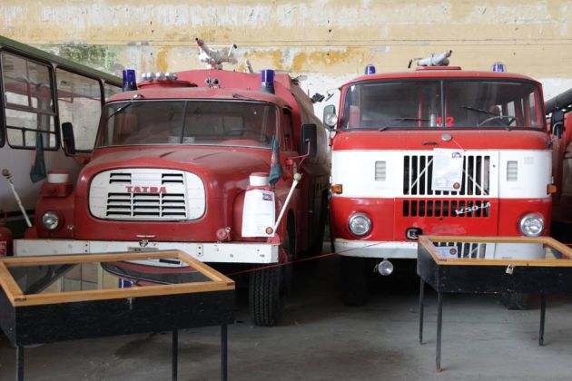 Feuerwehren DDR - Tankwagen Tatra 148 und TLF 16 IFA W 50 LA