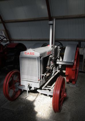 Ein Case-Traktor - Bornholms Technik Sammlung 
