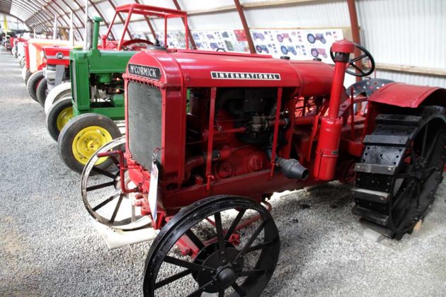Bornholms Technik Sammlung - ein Teil der Traktoren-Ausstellung