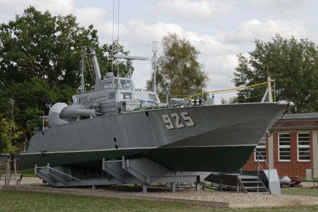 Kleines Torpedoschnellboot der Volksmarine, Projekt 131 - Luftfahrttechnisches Museum Rechlin 