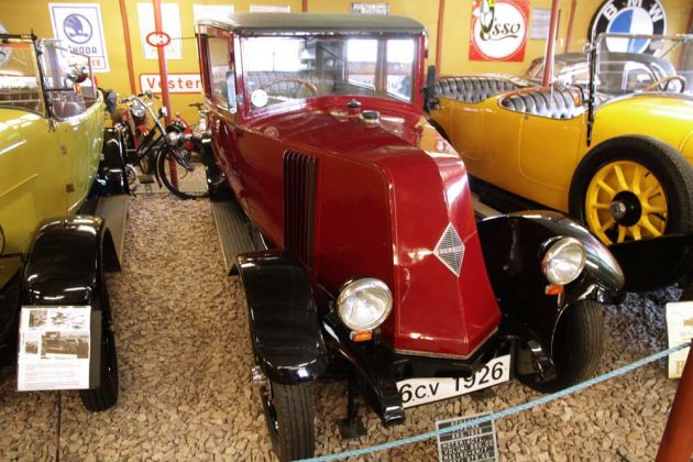 Renault KZ 1, Baujahr 1926 - Vierzylinder, 2.121 ccm - der Renault 10 CV mit dem makabren Namen Renault KZ 1, Baujahr 1926 - Vierzylinder, 2.121 ccm - der Renault 10 CV mit dem makabren Namen