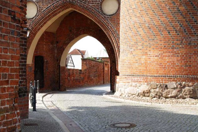 Das Neustädter Tor in Tangermünde in der Altmark