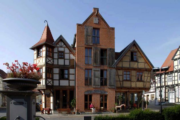 Tangermünde in der Altmark - das Hotel Exempel Schlafstuben an der Roßpforte in der Altstadt Tangermünde in der Altmark - das Hotel Exempel Schlafstuben an der Roßpforte in der Altstadt