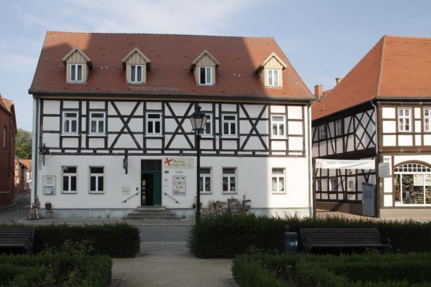 Tangermünde in der Altmark - die Exempel Gaststuben an der Roßpforte in der Altstadt Tangermünde in der Altmark - die Exempel Gaststuben an der Roßpforte in der Altstadt