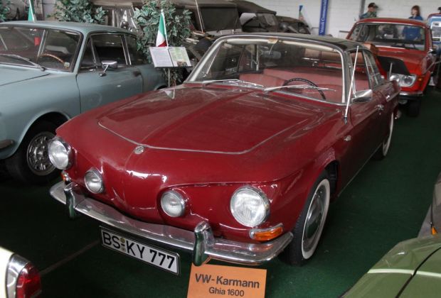 Ein Volkswagen Karmann Ghia 1600 - Automuseum Braunschweig Ein Volkswagen Karmann Ghia 1600 - Automuseum Braunschweig