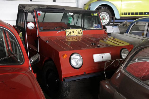 Der australische VW-Buschwagen Volkswagen Country-Buggy auf VW-Käfer Basis - Automuseum Braunschweig Der australische VW-Buschwagen Volkswagen Country-Buggy auf VW-Käfer Basis - Automuseum Braunschweig