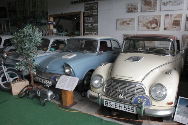 Sachsenring Trabant, DKW F 11 und Auto Union 1000 S - Zweitakter unter sich im... Automuseum Braunschweig Sachsenring Trabant, DKW F 11 und Auto Union 1000 S - Zweitakter unter sich im... Automuseum Braunschweig