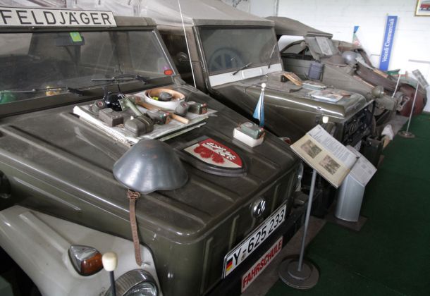 Volkswagen 181, Auto Union Munga und VW-Kübelwagen - geländegängige Fahrzeuge im Automuseum Braunschweig Volkswagen 181, Auto Union Munga und VW-Kübelwagen - geländegängige Fahrzeuge im Automuseum Braunschweig