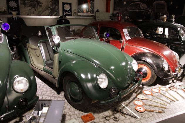 Volkswagen Polizei-Cabriolet von Hebmüller - VW-Typ 18a, Baujahr 1949 - 1131 ccm, 25 PS, 100 kmh, Gesamtstückzahl 482 Volkswagen Polizei-Cabriolet von Hebmüller - VW-Typ 18a, Baujahr 1949 - 1131 ccm, 25 PS, 100 kmh, Gesamtstückzahl 482