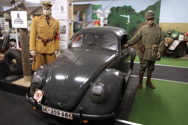Der original KdF-Wagen eines hohen Nazi-Funktionärs im besetzten Polen während des zweiten Weltkriegs