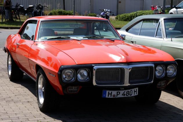 Pontiac Firebird 400 mit 6.554 ccm Haubraum – die erste Generation des ‚Feuervogels‘, Baujahr 1969 Pontiac Firebird 400 mit 6.554 ccm Haubraum – die erste Generation des ‚Feuervogels‘, Baujahr 1969