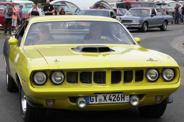 Plymouth Baracuda, Modelljahr 1971 - der einzige Baracuda-Jahrgang mit Doppelscheinwerfern Plymouth Baracuda, Modelljahr 1971 - der einzige Baracuda-Jahrgang mit Doppelscheinwerfern