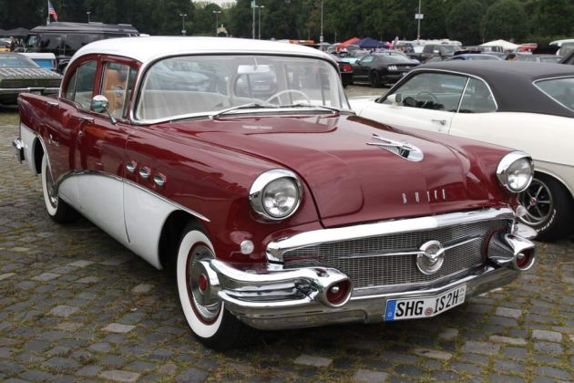 Buick Century-Riviera Hardtop-Sedan, Series 60 - Modelljahr 1956 Buick Century-Riviera Hardtop-Sedan, Series 60 - Modelljahr 1956