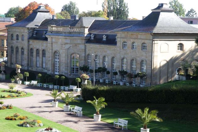 Gotha - die Orangerie an der Südseite des Orangeriegartens Gotha - die Orangerie an der Südseite des Orangeriegartens