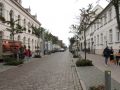 Residenzstadt Neustrelitz - ein Blick vom Marktplatz in die Fussgängerzone Strelitzer Strasse