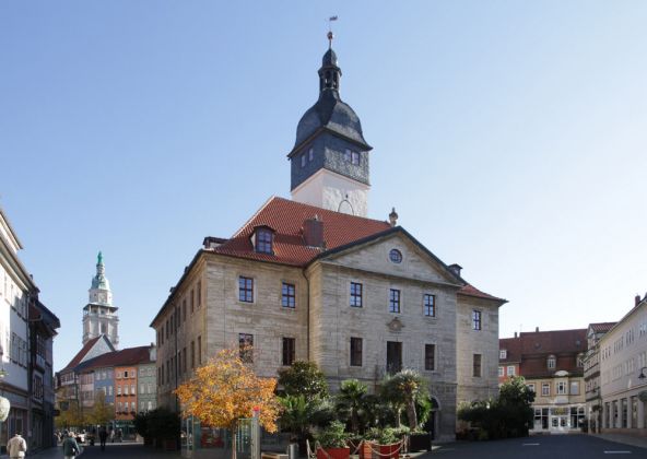 Bad Langensalza - das historische Rathaus am Neumarkt Bad Langensalza - das historische Rathaus am Neumarkt