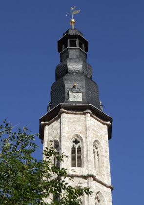 Mühlhausen, Thüringen - der Turm der Allerheiligenkirche Mühlhausen, Thüringen - der Turm der Allerheiligenkirche