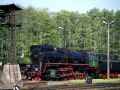 Eine schwere PKP-Güterzug-Dampflokomotive der Bauart Ty 51 - Bahnbetriebswerk Wolsztyn