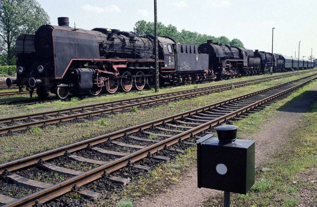 Dampflok-Schrott im Bahnbetriebswerk Wolsztyn