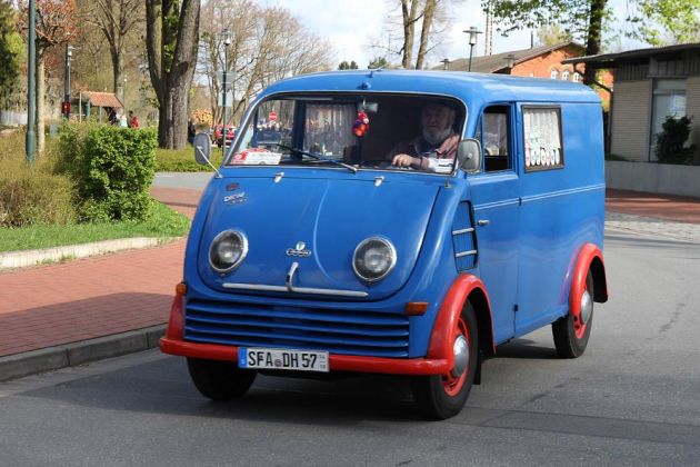 Auto-Union - DKW 3=6 Schnell-Laster Typ 3 'Büffel, Bauzeit 1955 bis 1962