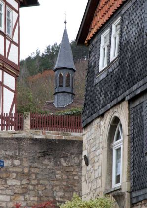 Treffurt an der Werra - der Turm der Stadtkirche St.Marien Treffurt an der Werra - der Turm der Stadtkirche St.Marien