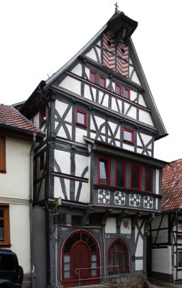 Treffurt an der Werra - das zweitälteste Wohnhaus der Stadt von 1589 in der Kirchstrasse ist feinst restauriert Treffurt an der Werra - das zweitälteste Wohnhaus der Stadt von 1589 in der Kirchstrasse ist feinst restauriert