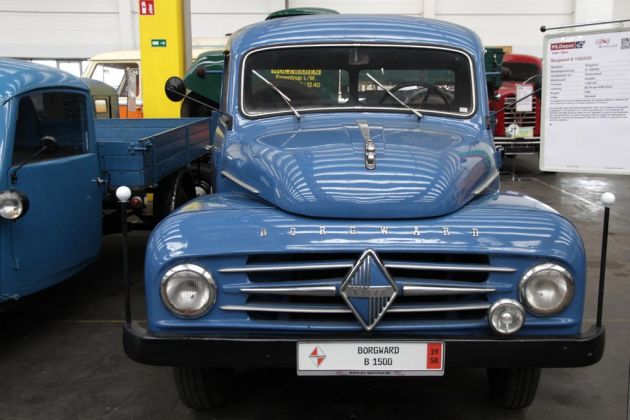 Borgward B 511 'Alligator', Bauzeit 1954 bis 1961 - Nutzlast 1,6 Tonnen Borgward B 511 'Alligator', Bauzeit 1954 bis 1961 - Nutzlast 1,6 Tonnen