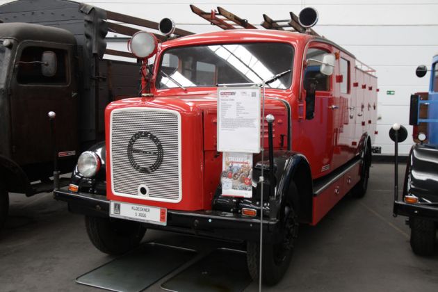 Klöckner S 3000, Baujahr 1942 - 4.942 ccm, 80 PS, 80 kmh Klöckner S 3000, Baujahr 1942 - 4.942 ccm, 80 PS, 80 kmh