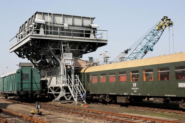 Sächsisches Eisenbahnmuseum Chemnitz-Hilbersdorf - der Kohlehochbunker Sächsisches Eisenbahnmuseum Chemnitz-Hilbersdorf - der Kohlehochbunker