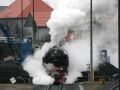 Die Einheits-Lokomotive 99 222 bei der Lokbehandlung in Wernigerode