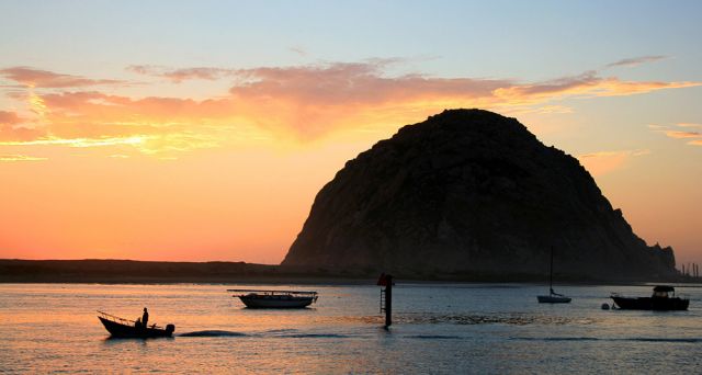 Morro Bay, the Gibraltar of the Pacific - Highway One, Kalifornien