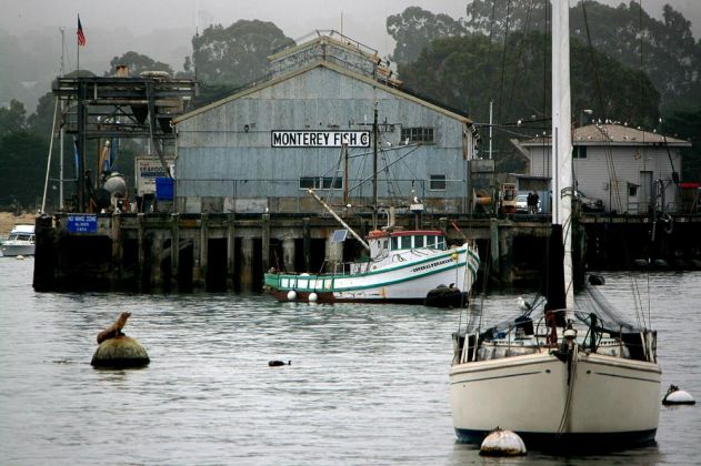 Rundreise USA der Westen - Monterey, der Fischereihafen - Highway One, Kalifornien