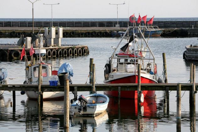 Klintholm Havn auf Møn - Dänemark Klintholm Havn auf Møn - Dänemark