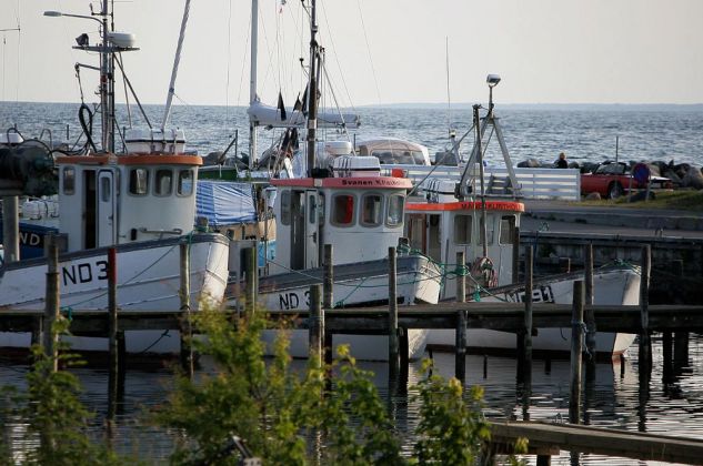 Klintholm Havn auf Møn - Dänemark Klintholm Havn auf Møn - Dänemark