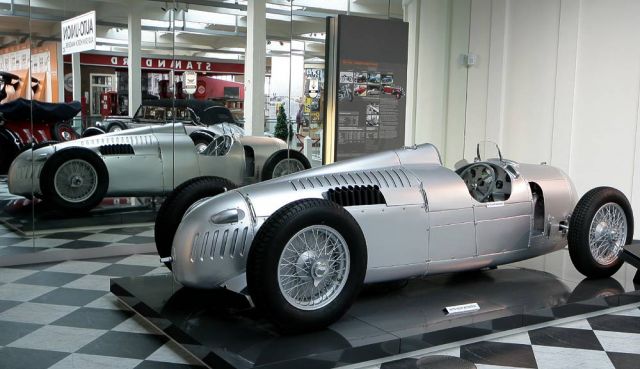 Auto Union Grand Prix Typ C - Replica ohne Motor - August-Horch-Museum Zwickau