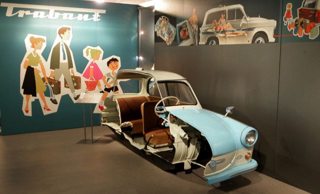 Schnittmodell des Trabant P 50 - August-Horch-Museum Zwickau