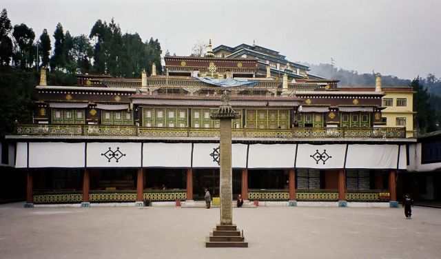 Sikkim - Die Rumtek Monestry - ein buddhistisches Kloster nahe Gangtok