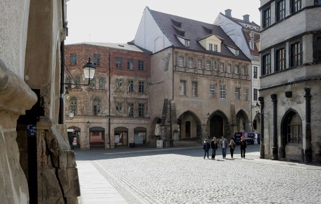Ein Teil des Untermarktes in Görlitz Ein Teil des Untermarktes in Görlitz