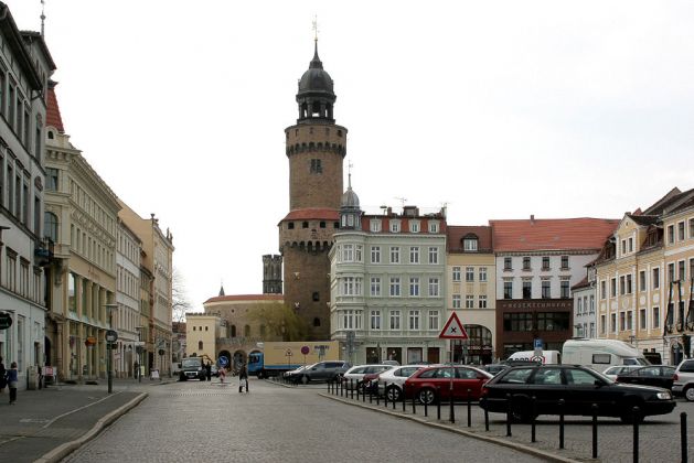 Der Reichenbacher Turm am Obermarkt - Görlitz an der Neisse Der Reichenbacher Turm am Obermarkt - Görlitz an der Neisse